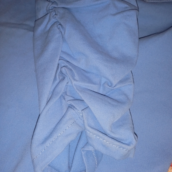 Vintage COOGI Y2K Woman's Blue With Scrunch Leg Jeans Size 14W - Picture 7 of 9